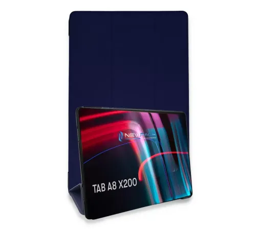 Samsung Galaxy X200 Tab A8 10.5 Kılıf Tablet Smart Kılıf - Lacivert