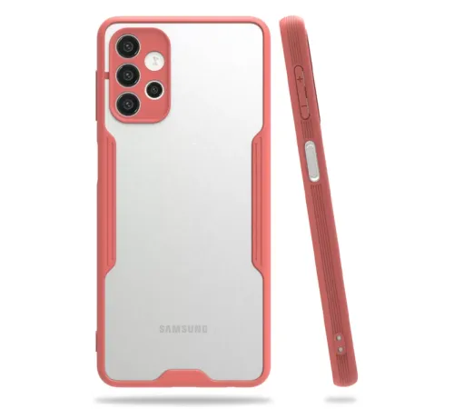 Samsung Galaxy A52 Kılıf Platin Silikon - Pembe