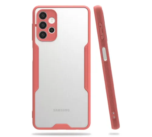 Samsung Galaxy A52 Kılıf Platin Silikon - Pembe