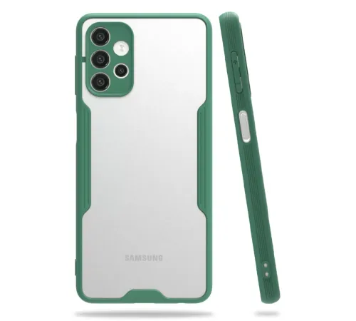 Samsung Galaxy A52 Kılıf Platin Silikon - Yeşil