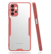 Samsung Galaxy A72 Kılıf Platin Silikon - Pembe