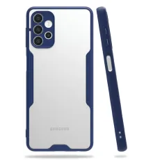 Samsung Galaxy A72 Kılıf Platin Silikon - Lacivert