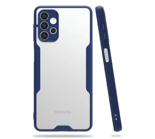 Samsung Galaxy A72 Kılıf Platin Silikon - Lacivert