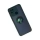 Xiaomi Redmi 10C Kılıf Montreal Yüzüklü Silikon Kapak - Yeşil
