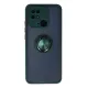 Xiaomi Redmi 10C Kılıf Montreal Yüzüklü Silikon Kapak - Yeşil