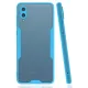 Samsung Galaxy A02 Kılıf Platin Silikon - Mavi