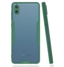 Samsung Galaxy A02 Kılıf Platin Silikon - Yeşil