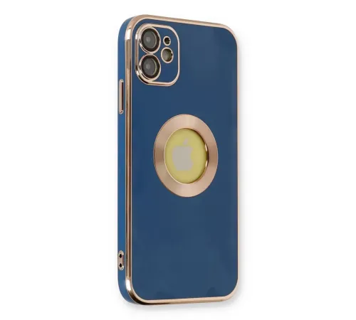 Apple iPhone 12 Kılıf Store Silikon - Mavi