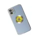 Apple iPhone 12 Kılıf Store Silikon - Sierra Blue