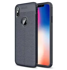 Apple iPhone XS Max Kılıf Auto Focus Kapak - Lacivert