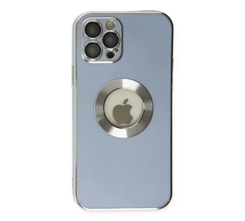 Apple iPhone 12 Pro Kılıf Store Silikon - Sierra Blue