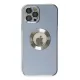 Apple iPhone 12 Pro Kılıf Store Silikon - Sierra Blue