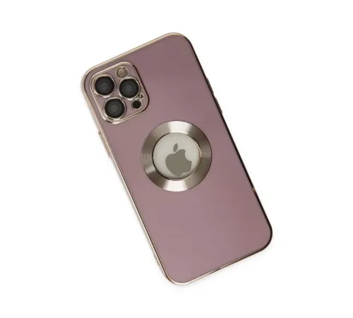 Apple iPhone 12 Pro Kılıf Store Silikon - Mor