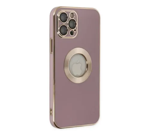 Apple iPhone 12 Pro Kılıf Store Silikon - Mor