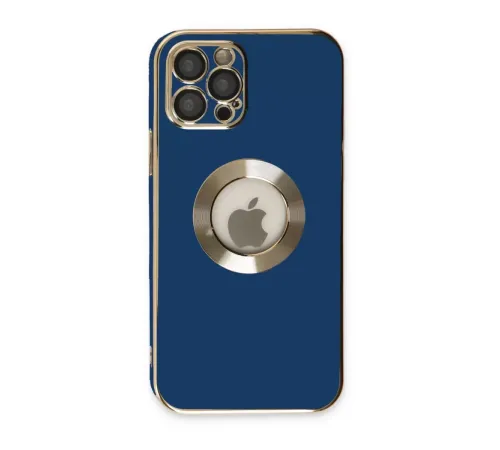 Apple iPhone 12 Pro Max Kılıf Store Silikon - Mavi