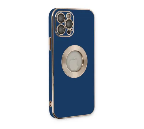 Apple iPhone 12 Pro Max Kılıf Store Silikon - Mavi