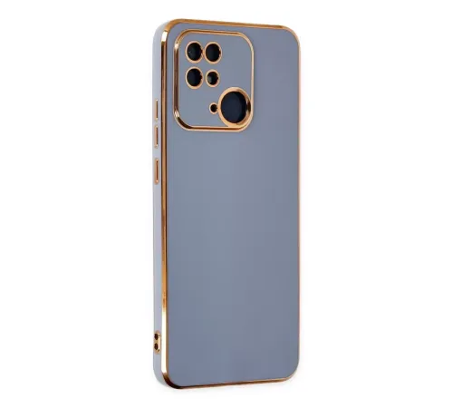 Redmi 10C Kılıf Volet Silikon - Mavi