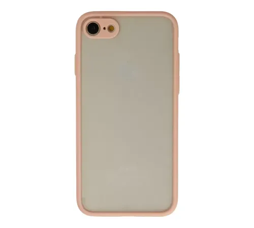 Apple iPhone 7 Kılıf Montreal Silikon Kapak - Pembe