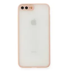 Apple iPhone 7 Plus Kılıf Montreal Silikon Kapak - Pembe