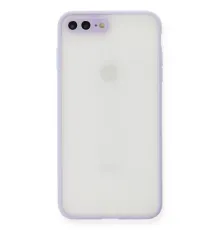 Apple iPhone 7 Plus Kılıf Montreal Silikon Kapak - Mor