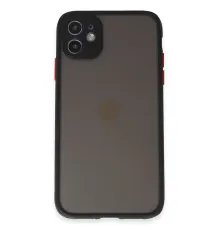 Apple iPhone 11 Kılıf Montreal Silikon Kapak - Siyah