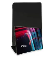 Samsung Galaxy T970 Tab S7 Plus 12.4 Kılıf Tablet Smart Kılıf - Siyah