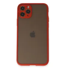Apple iPhone 11 Pro Kılıf Montreal Silikon Kapak - Kırmızı