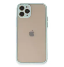 Apple iPhone 11 Pro Kılıf Montreal Silikon Kapak - Turkuaz