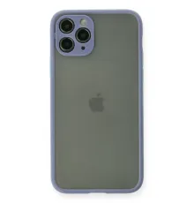 Apple iPhone 11 Pro Kılıf Montreal Silikon Kapak - Gri