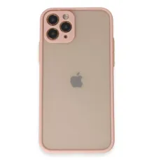 Apple iPhone 11 Pro Kılıf Montreal Silikon Kapak - Pembe
