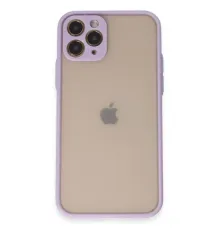 Apple iPhone 11 Pro Kılıf Montreal Silikon Kapak - Mor