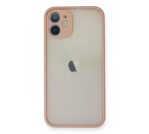 Apple iPhone 11 Pro Max Kılıf Montreal Silikon Kapak - Pembe