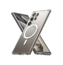 Samsung Galaxy S24 Ultra Kılıf Magneticsafe Şeffaf Silikon - Şeffaf