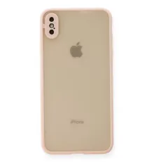 Apple iPhone X Kılıf Montreal Silikon Kapak - Pembe