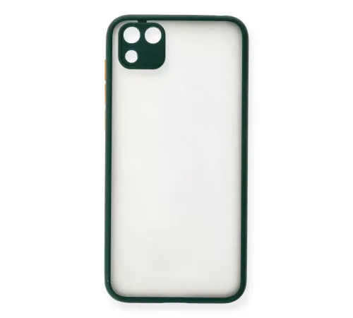 Huawei Y5P Kılıf Montreal Silikon Kapak - Yeşil