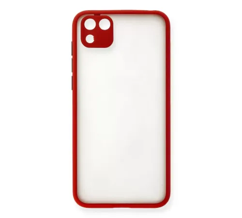 Huawei Y5P Kılıf Montreal Silikon Kapak - Kırmızı