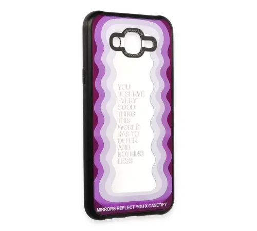 Samsung Galaxy J7 Kılıf Mirror Desenli Kapak - Mirror - 5