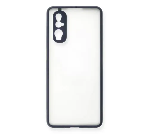 Find X2 Kılıf Montreal Silikon Kapak - Lacivert