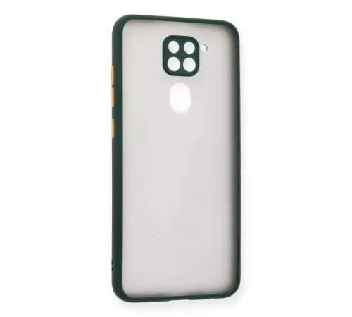 Redmi Note 9 Kılıf Montreal Silikon Kapak - Yeşil