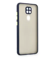 Redmi Note 9 Kılıf Montreal Silikon Kapak - Lacivert