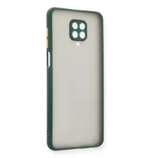 Redmi Note 9 Pro Kılıf Montreal Silikon Kapak - Yeşil