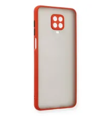 Redmi Note 9 Pro Kılıf Montreal Silikon Kapak - Kırmızı