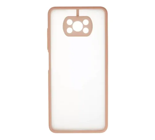 Pocophone X3 Kılıf Montreal Silikon Kapak - Pembe