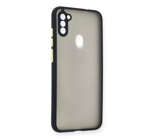 Samsung Galaxy A11 Kılıf Montreal Silikon Kapak - Lacivert