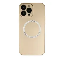 Apple iPhone 13 Pro Kılıf Jack Magneticsafe Lens Silikon - Gold