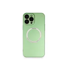 Apple iPhone 13 Pro Kılıf Jack Magneticsafe Lens Silikon - Yeşil