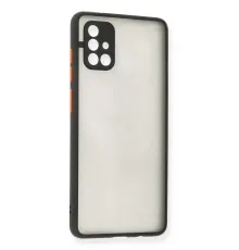 Samsung Galaxy A71 Kılıf Montreal Silikon Kapak - Siyah