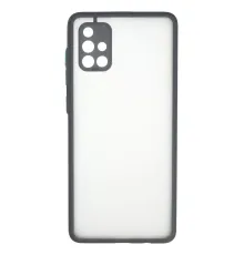 Samsung Galaxy A71 Kılıf Montreal Silikon Kapak - Gri