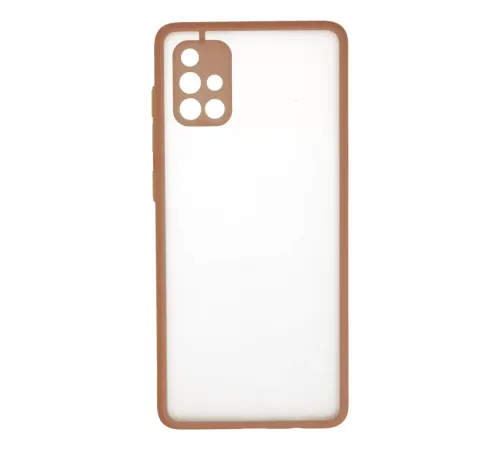 Samsung Galaxy A71 Kılıf Montreal Silikon Kapak - Pembe