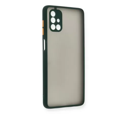 Samsung Galaxy M51 Kılıf Montreal Silikon Kapak - Yeşil